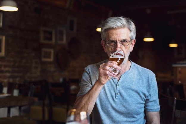 alcohol man participating in alcohol consumption