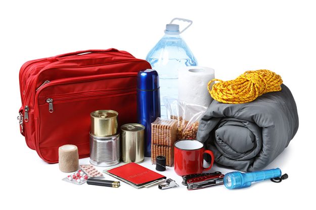 Disaster supply kit for earthquake