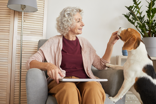 warm-toned-portrait-senior-woman-playing-dog warm-toned-portrait-senior-woman-playing-dog