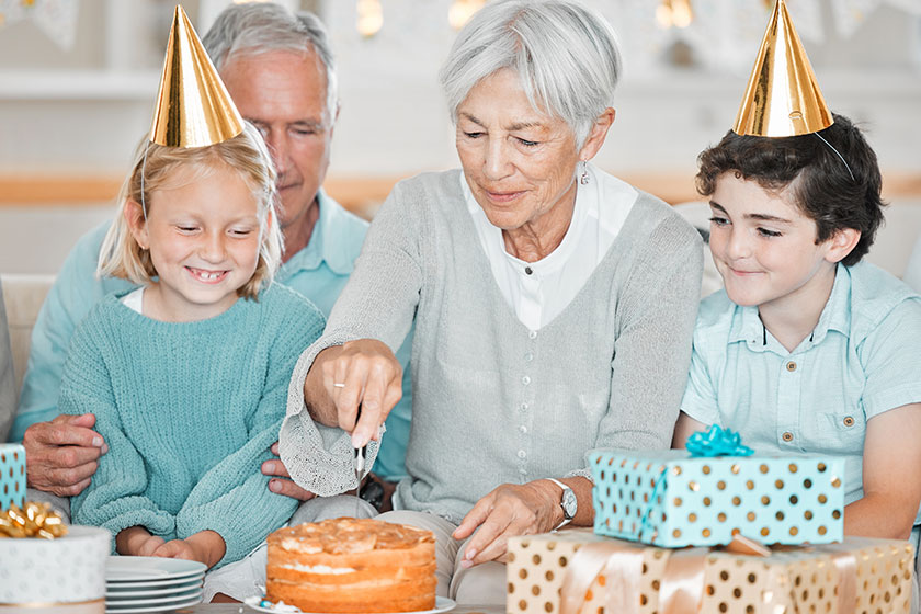 Two adorable little kids celebrating a birthday Two adorable little kids celebrating a birthday