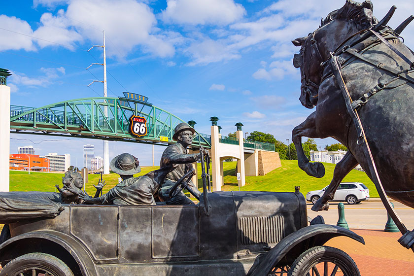 Cyrus Avery Centennial Plaza in Tulsa