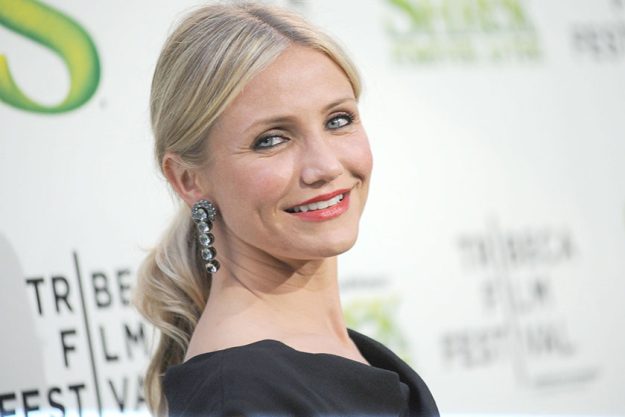 Cameron Diaz (wearing Lanvin earrings)